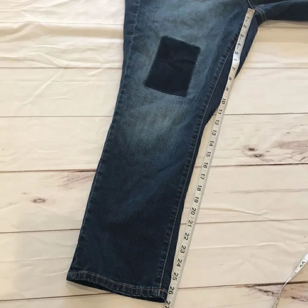 Torrid Patch Denim Jeans - Picture 4 of 11